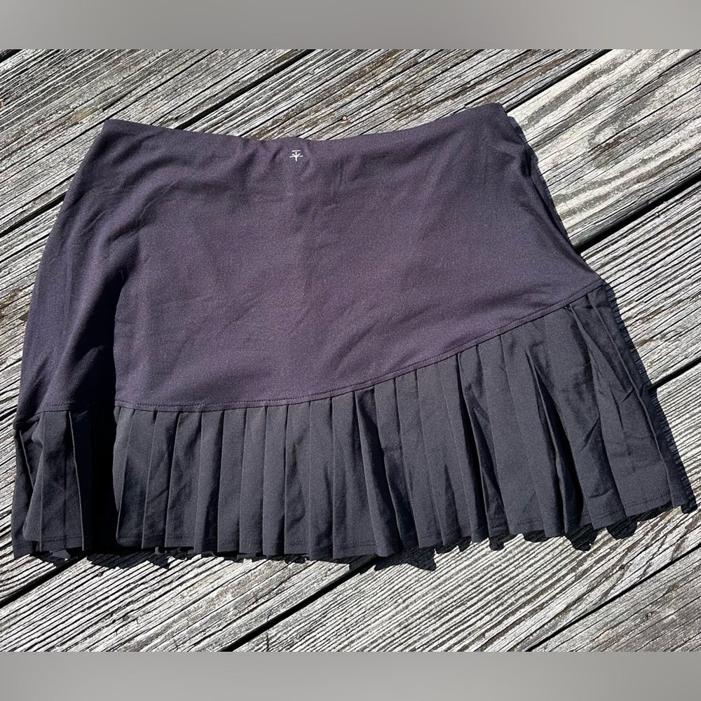 Soybu Black Ruffled Skort